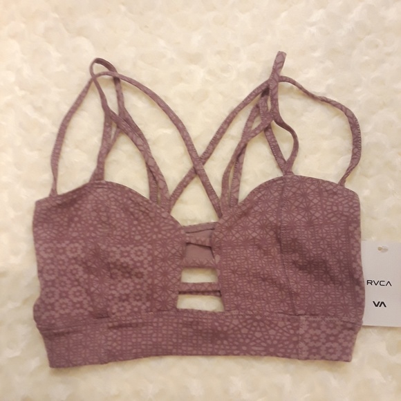 RVCA Other - RVCA Mauve Sunday Bralette